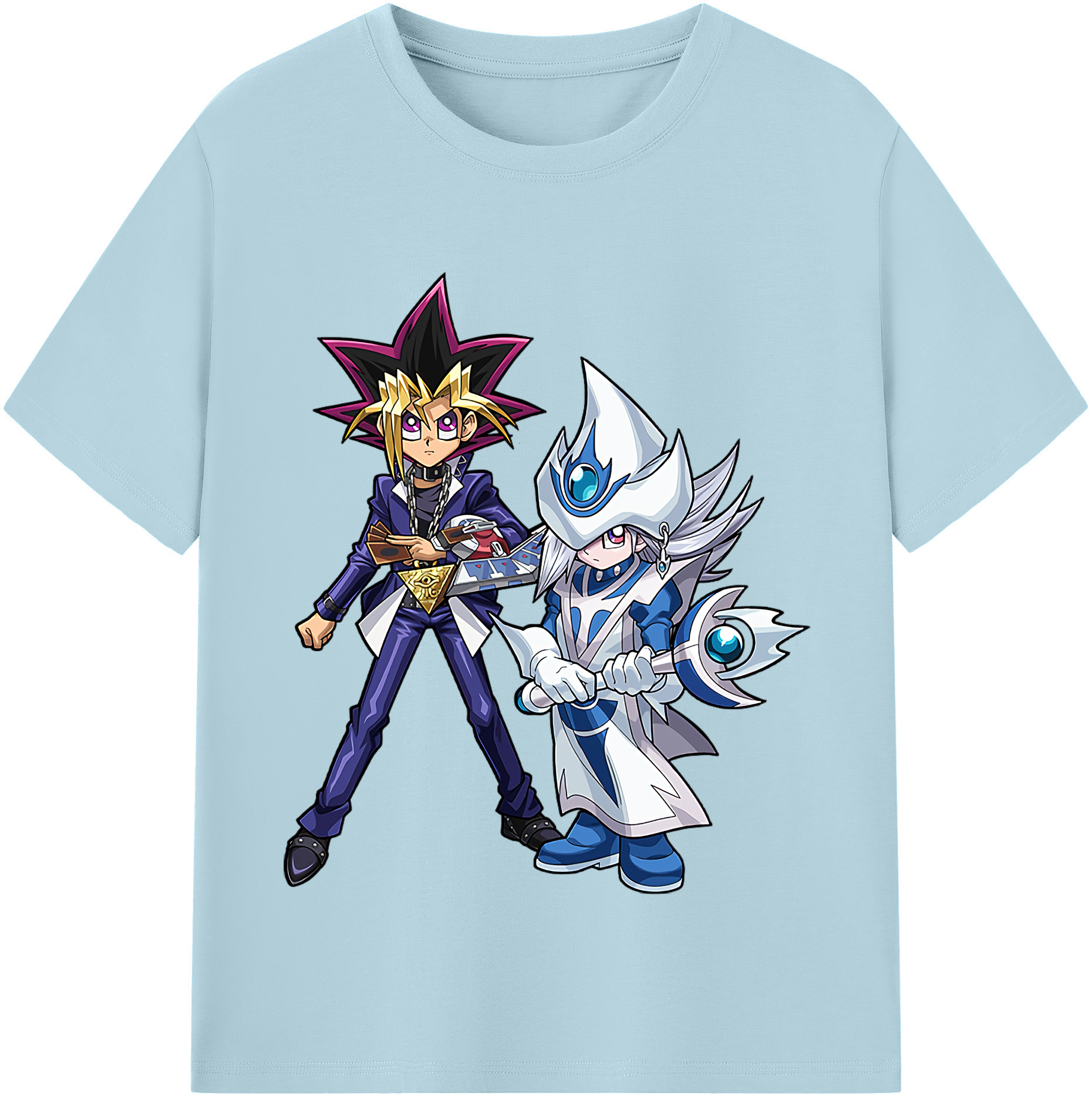 （画像用） 遊☆戯☆王 Yu-Gi-Oh! 綿100％半袖Tシャツ（フロントプリント）